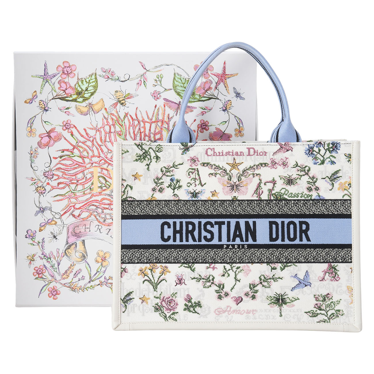 CHRISTIAN DIOR(USED)디올 북토트 미듐